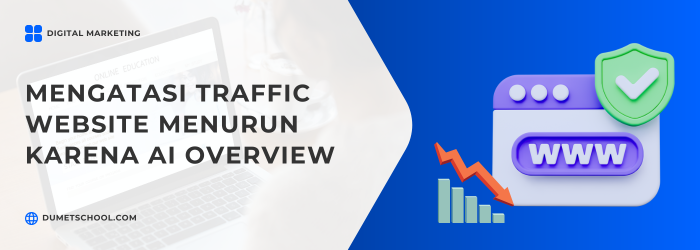 Cara Mengatasi Traffic Website Menurun Karena AI Overview
