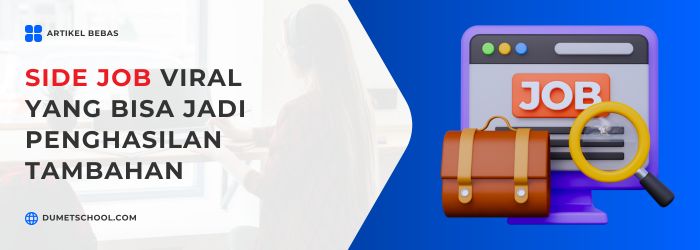 Side Job Viral yang Bisa Jadi Penghasilan Tambahan