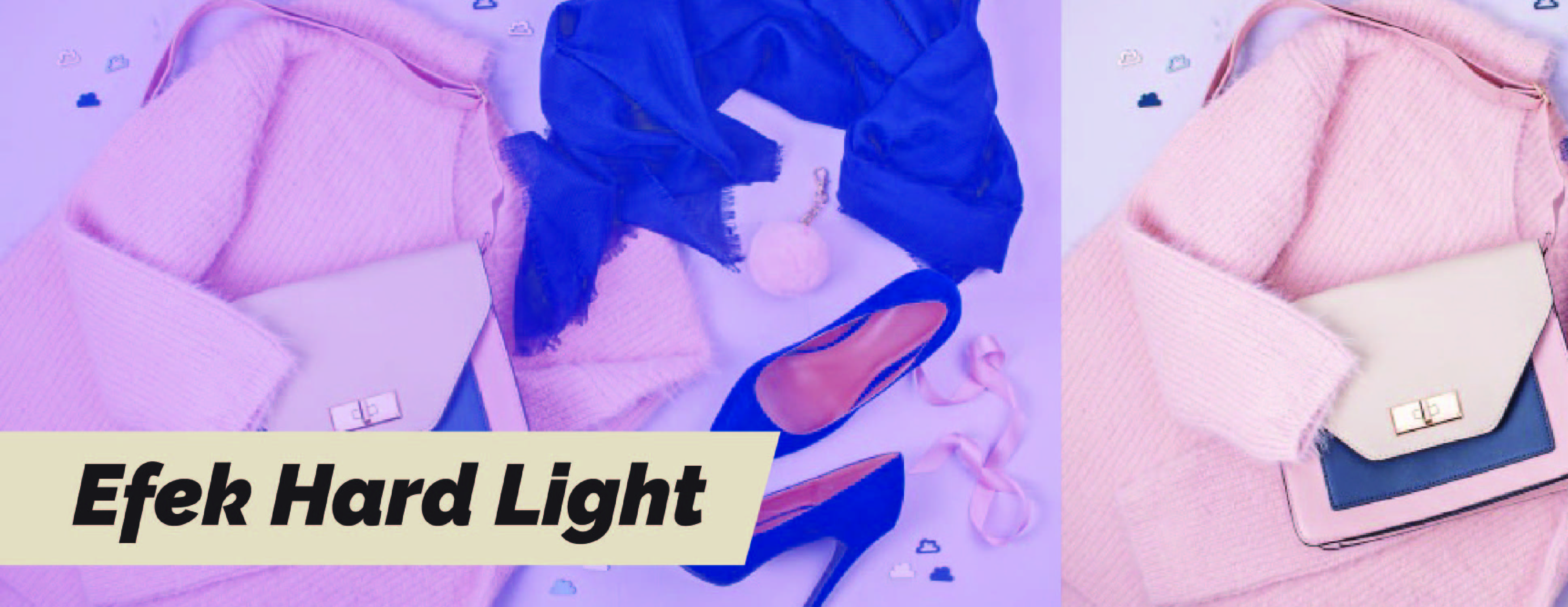 Memberi Efek Hard Light Pada Gambar di Illustrator